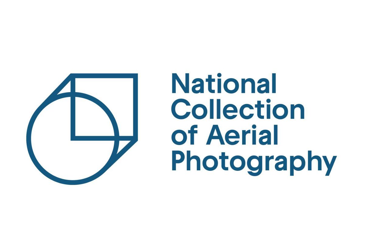 The logo of the National Collection of Aerial Photography.